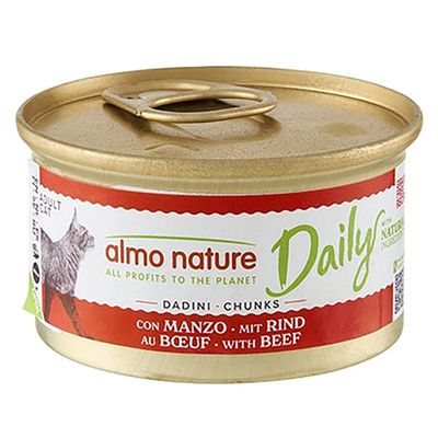 Almo Nature Daily Menu wołowina pasztet 85 g × 6