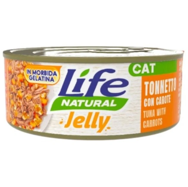 Life Cat Jelly tuńczyk z marchewą w galaretce adult 70 g