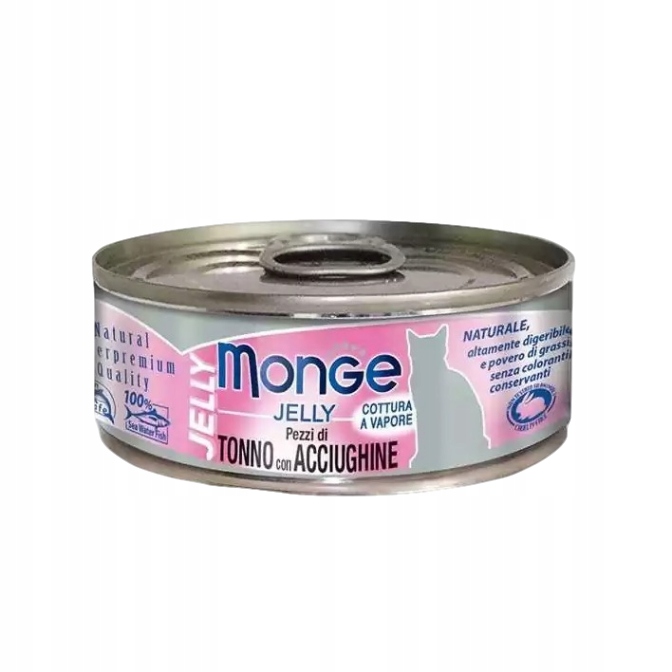 Monge tuńczyk z sardelą w galaretce adult 80 g