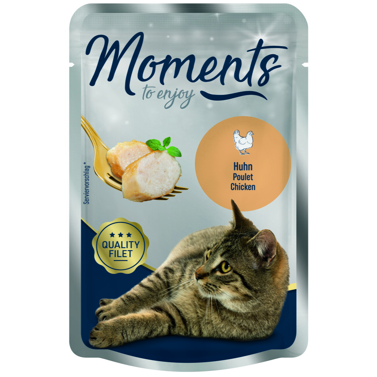 Moments kurczak w sosie adult 70 g × 24