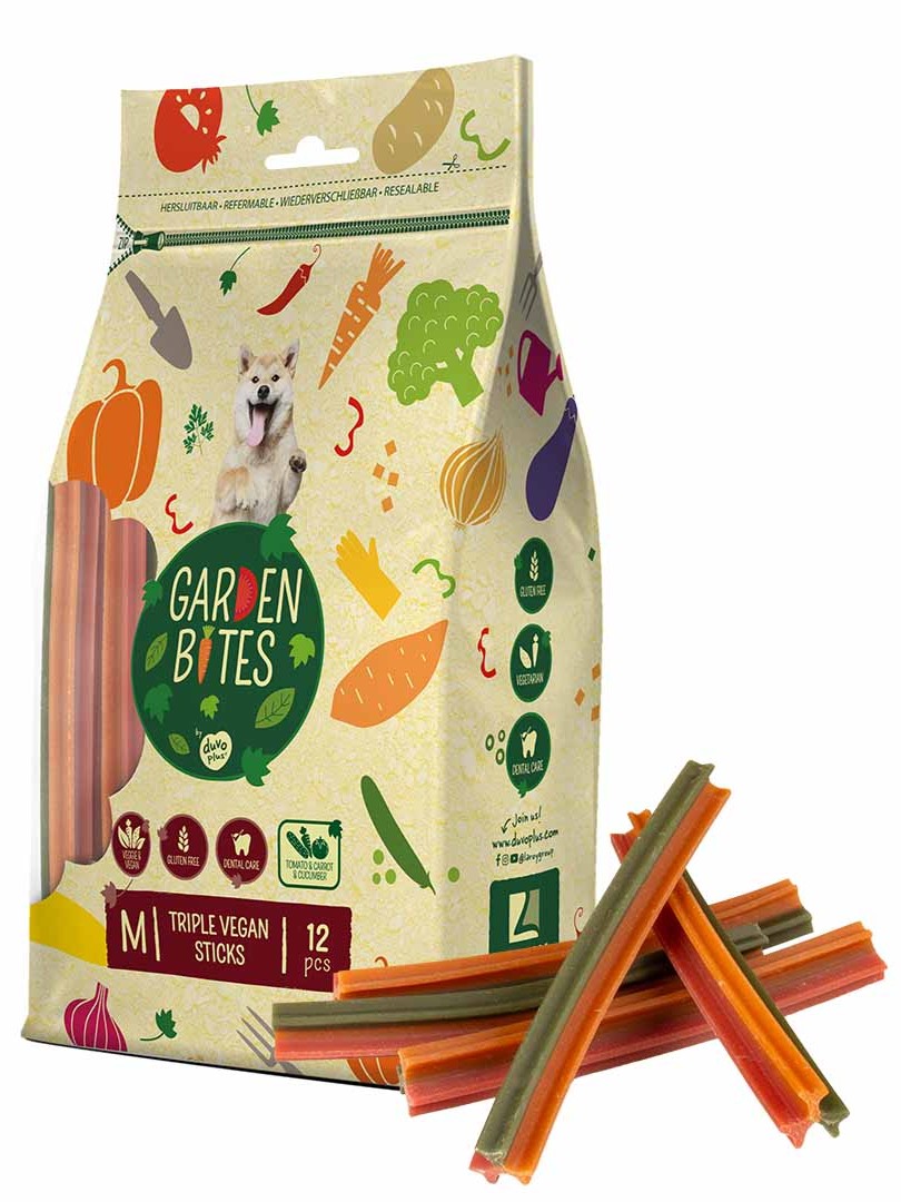 Garden Bites Vegan Triple Sticks 25 g × 12