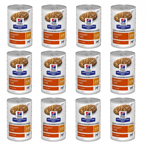 Hill's Prescription Diet c/d Multicare kurczak adult 370 g × 12