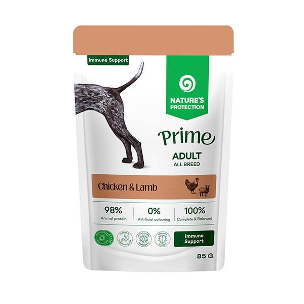 Nature's Protection Prime jagnięcina, kurczak adult 85 g