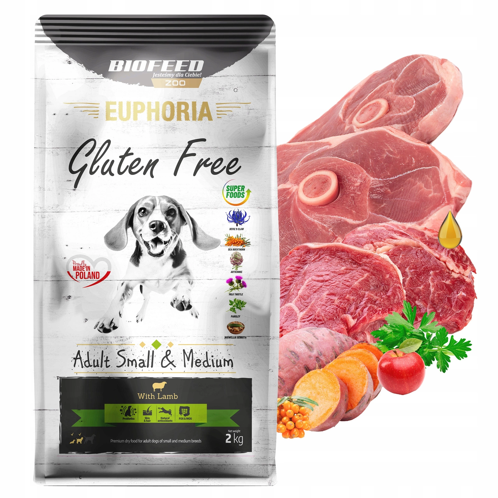 BioFeed Euphoria jagnięcina 2 kg