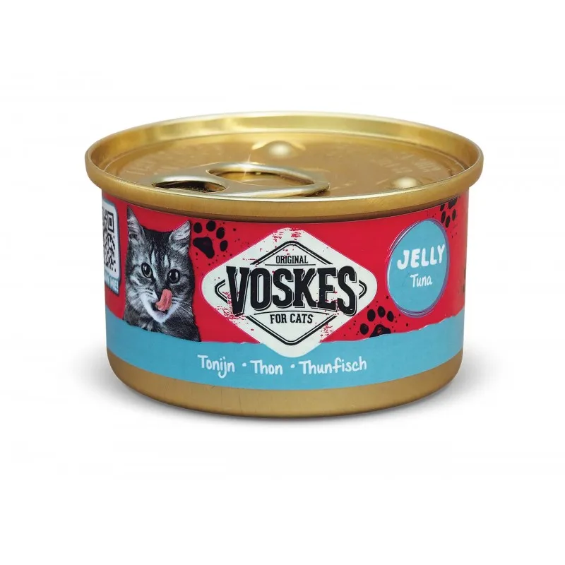 Voskes Original tuńczyk w galaretce adult 85 g