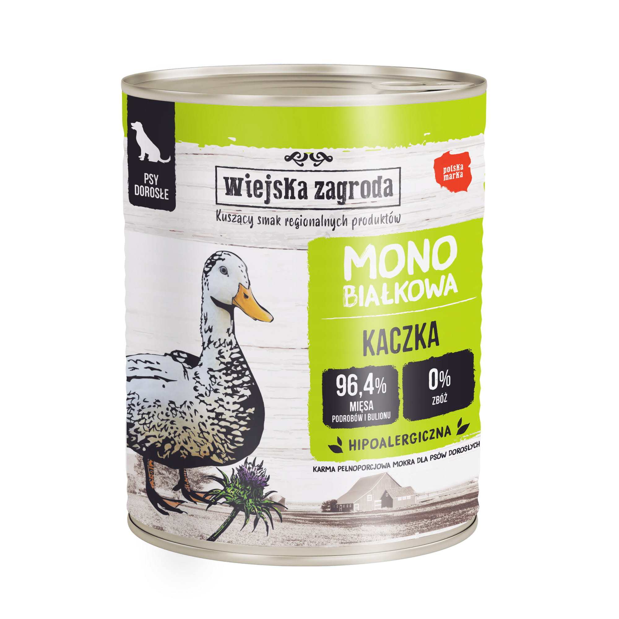 Wiejska Zagroda kaczka adult 800 g × 6