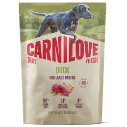 Carnilove True Fresh kaczka adult duże rasy 1,5 kg