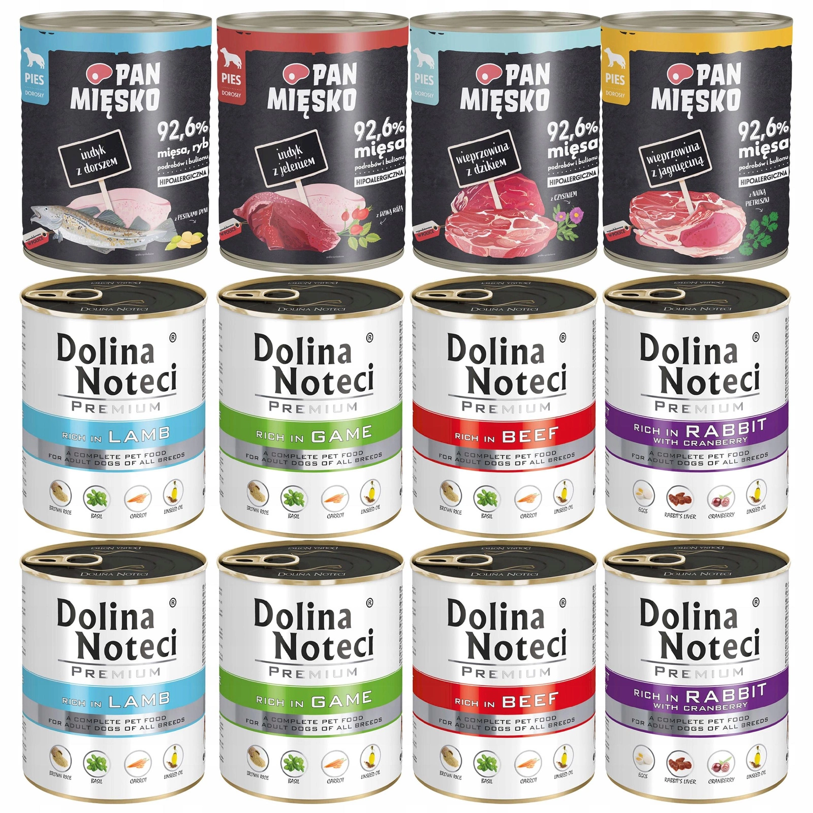 Dolina Noteci Pan Mięsko 800 g × 12