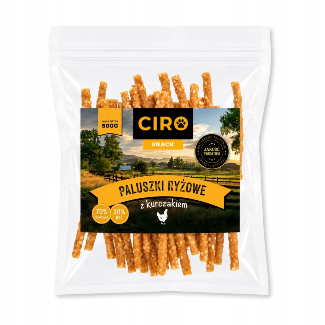 Ciro Paluszki Ryżowe kurczak 500 g