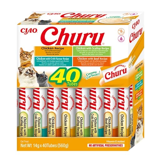 Inaba Churu mix smaków w sosie 14 g × 40