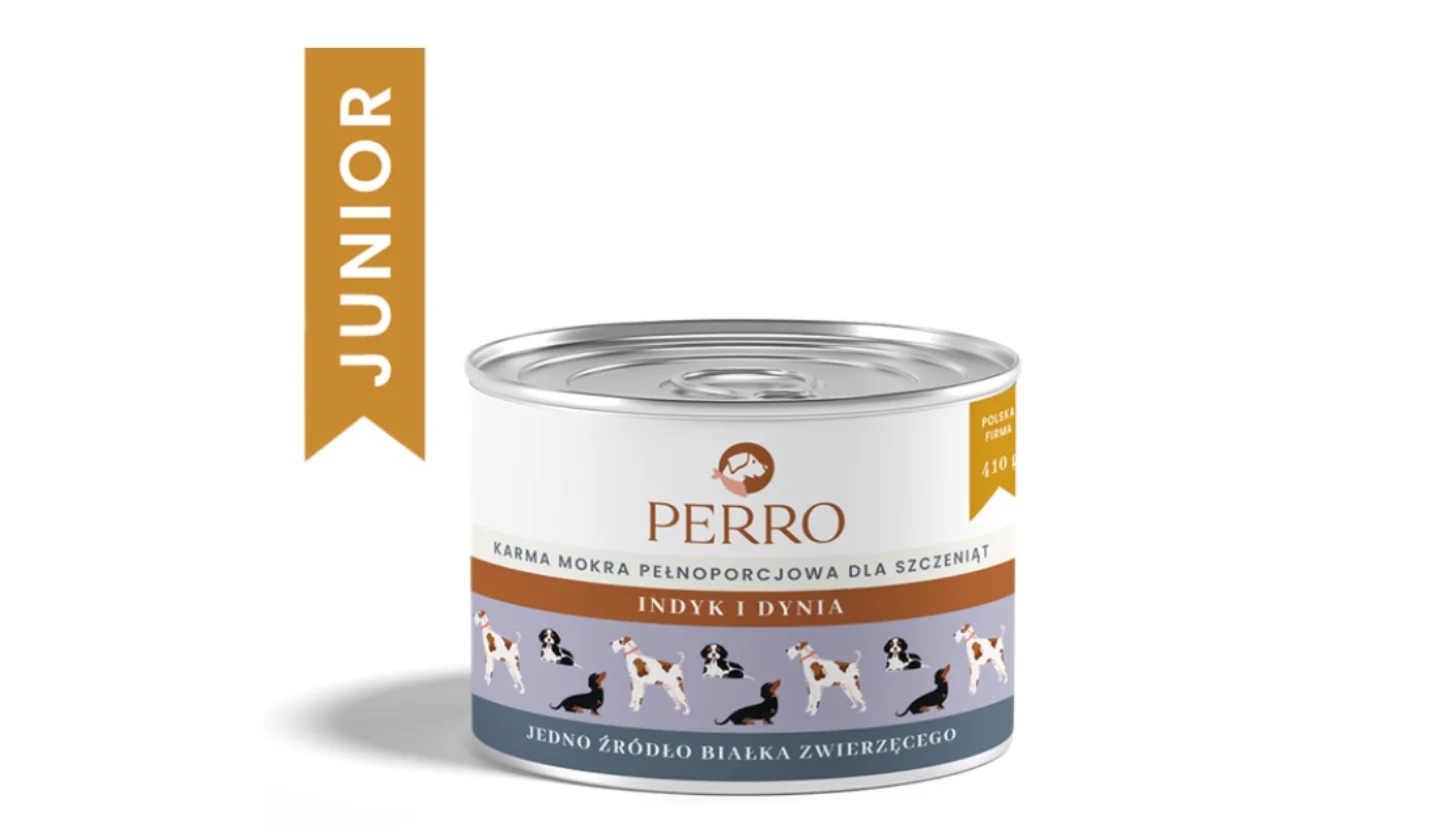 Perro indyk z dynią junior 400 g
