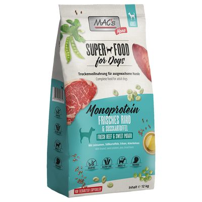 MAC's Mono wołowina adult 12 kg × 2