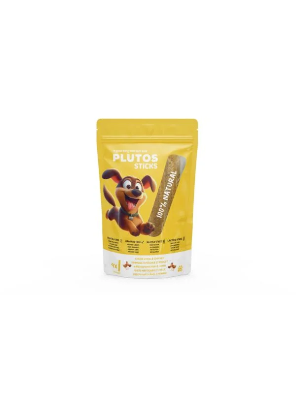 Plutos Sticks ser, kurczak 40 g × 4