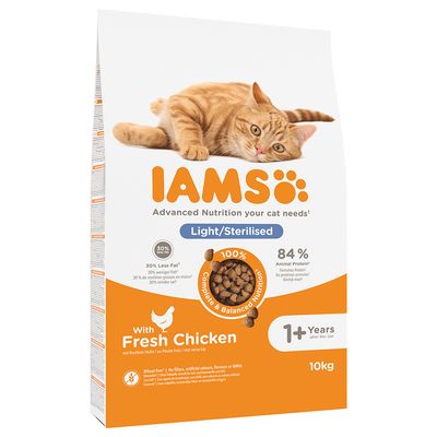 IAMS Advanced Nutrition Sterilised kurczak adult 10 kg × 2