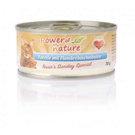 Power Of Nature Tessa's Sunday Special pstrąg, rak w bulionie 70 g
