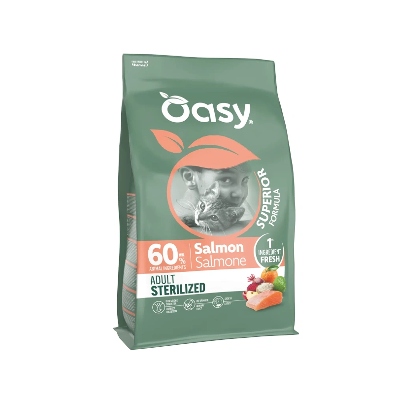 Oasy Superior Sterilised łosoś adult 300 g