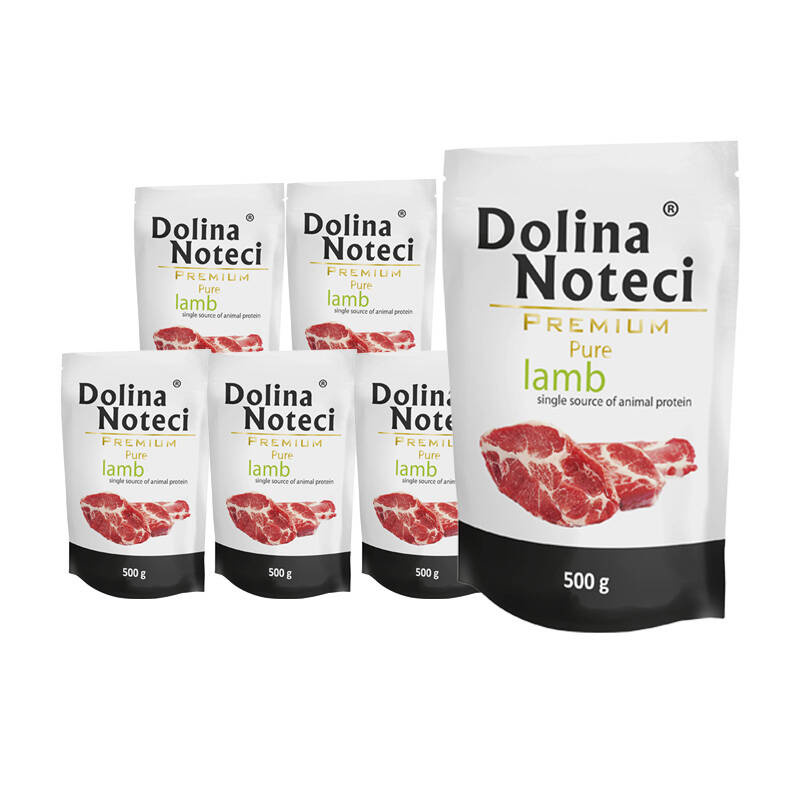 Dolina Noteci Pure jagnięcina adult 500 g × 10
