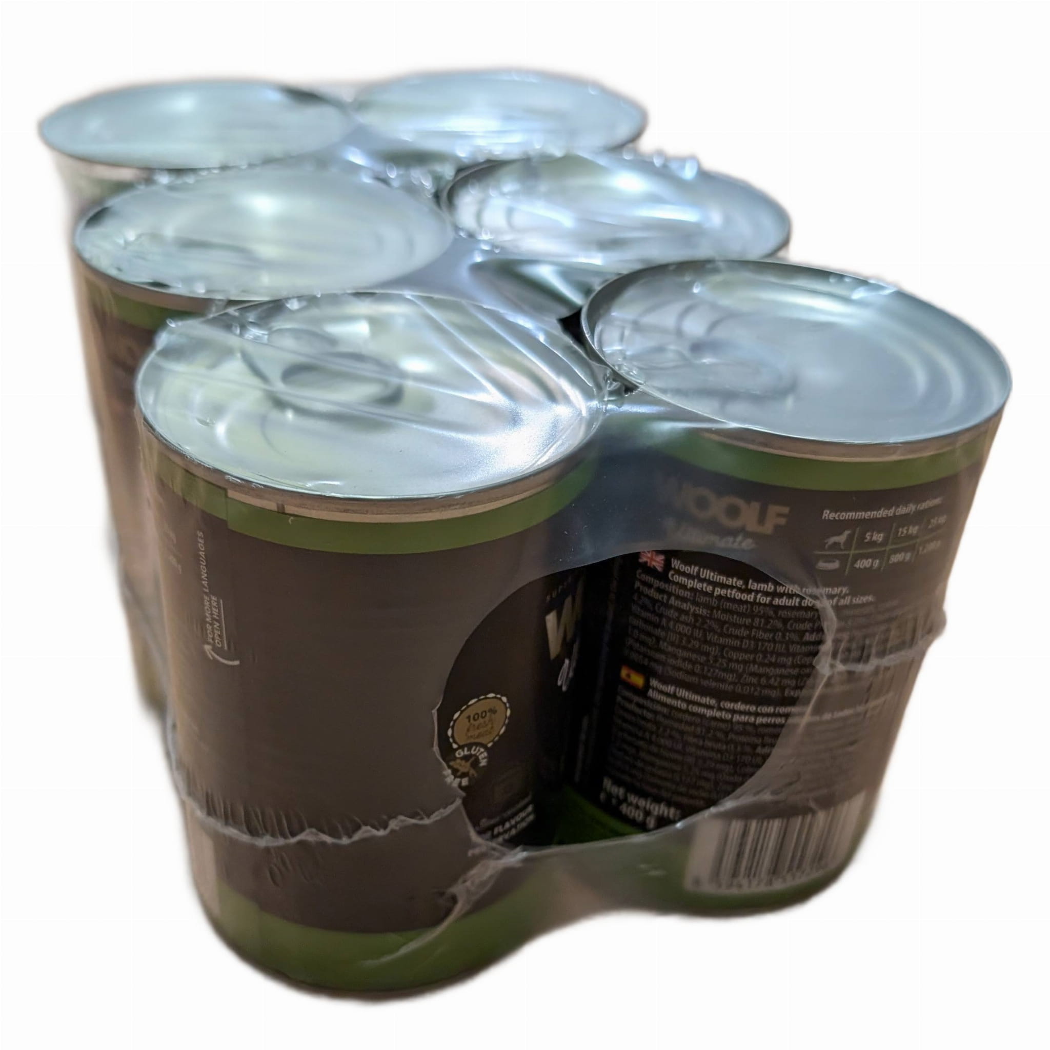 Woolf Ultimate jagnięcina adult 400 g × 6