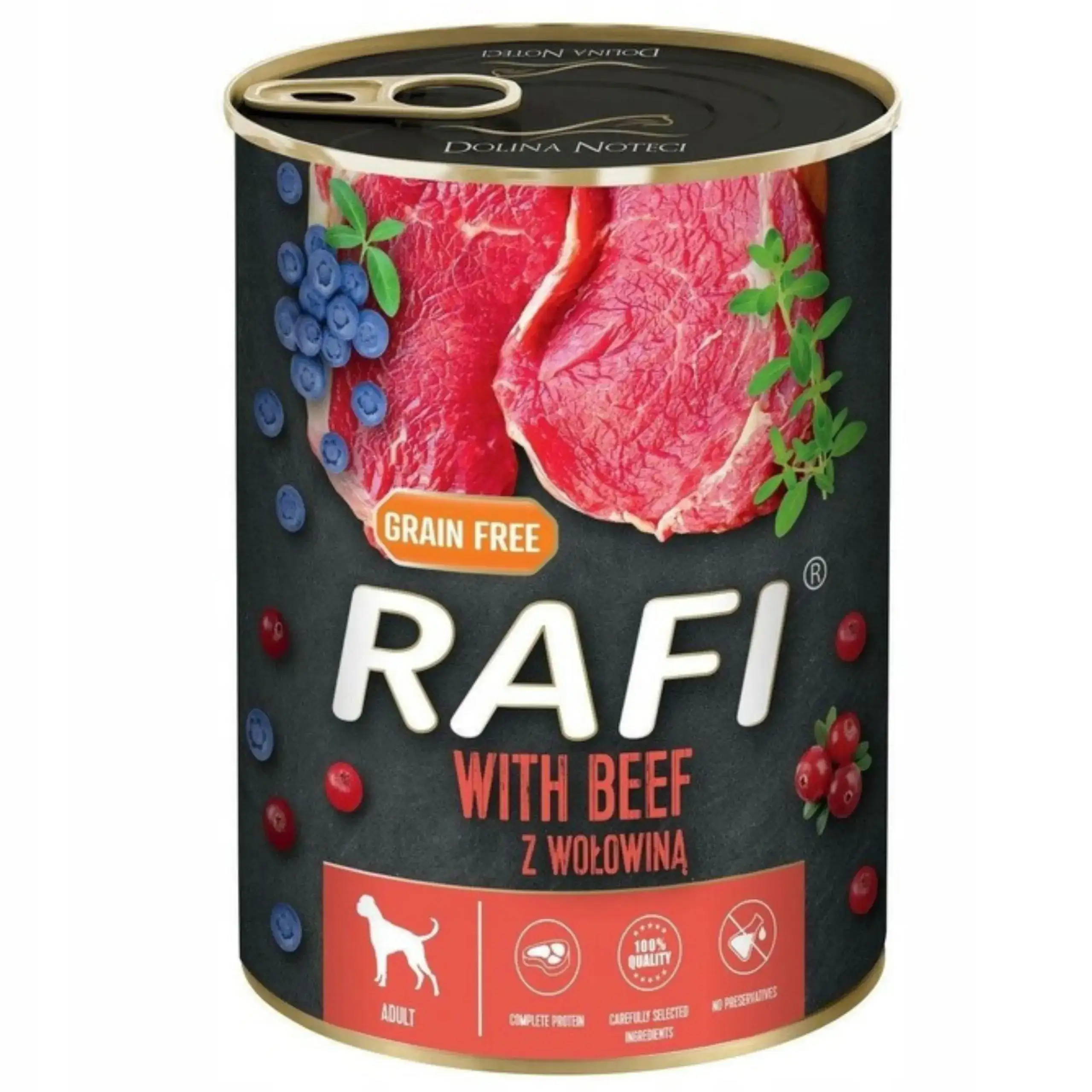 Dolina Noteci Rafi wołowina adult 400 g