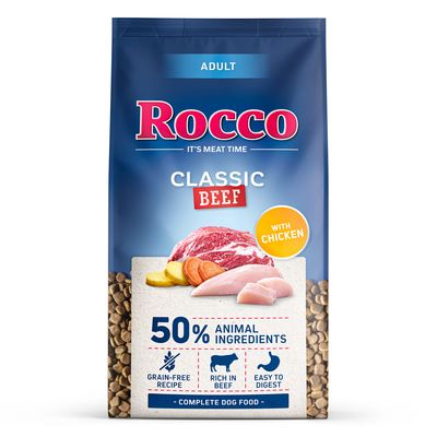 Rocco Classic kurczak, wołowina adult 10 kg