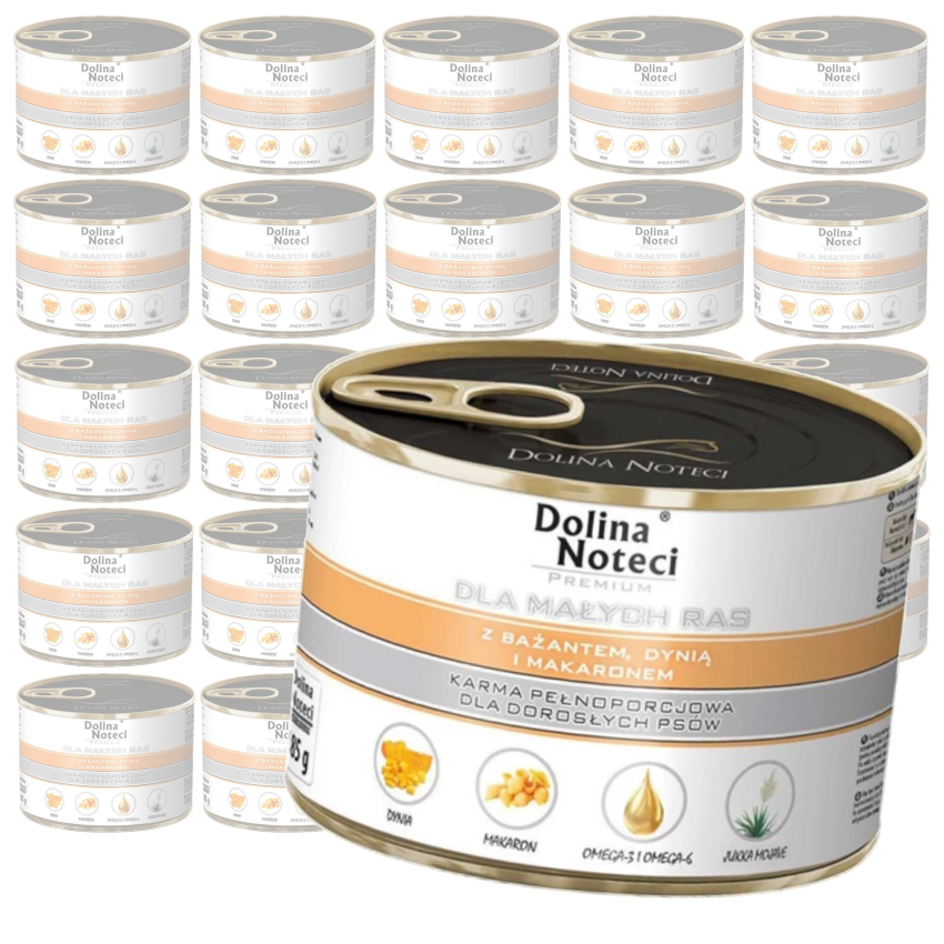 Dolina Noteci Premium bażant małe rasy 185 g × 24