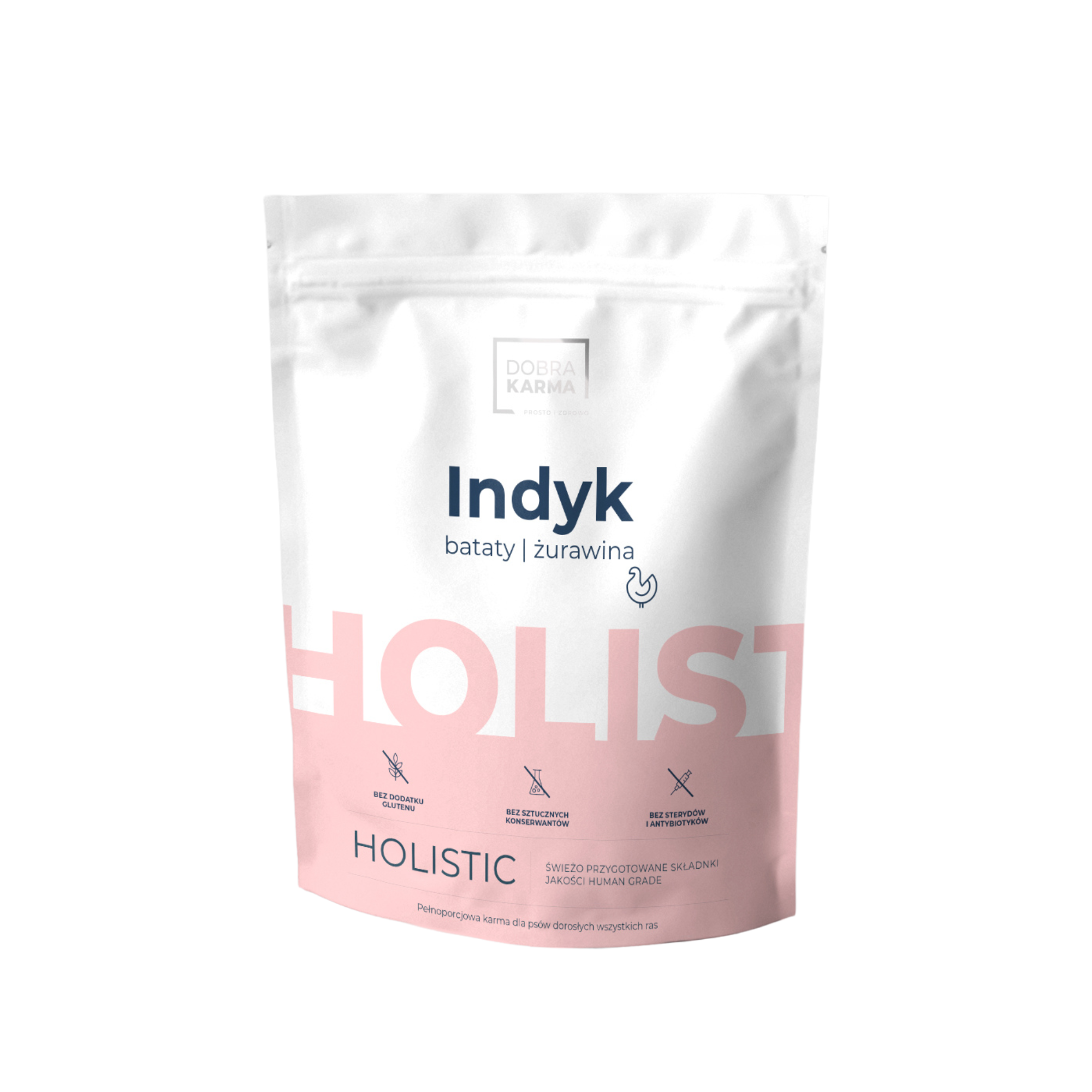 Dobra Karma Holistic indyk z batatem adult 2 kg