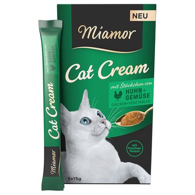 Miamor Cat Cream kurczak krem adult 15 g × 20