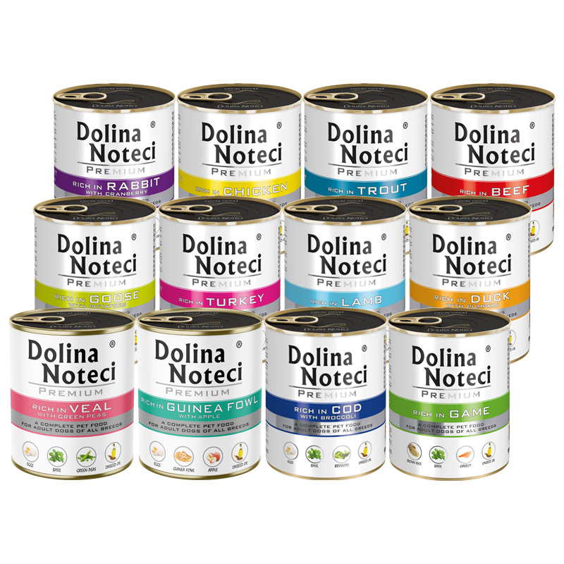 Dolina Noteci Premium mix smaków 800 g × 12