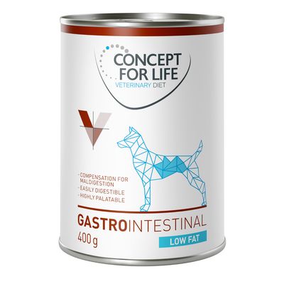 Concept for Life Veterinary Diet Gastrointestinal Low Fat adult 400 g × 24