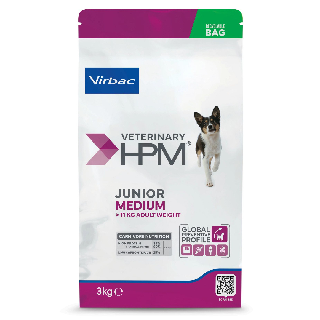Virbac junior średnie rasy 3 kg