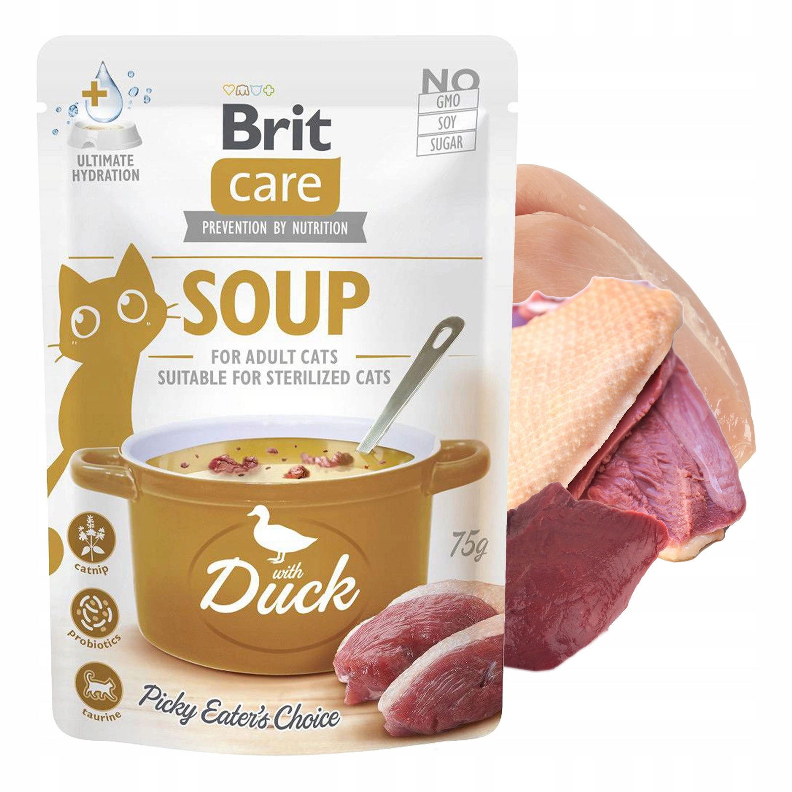 Brit Care kaczka w bulionie 75 g