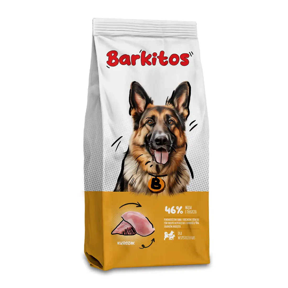 Barkitos kurczak adult 18 kg