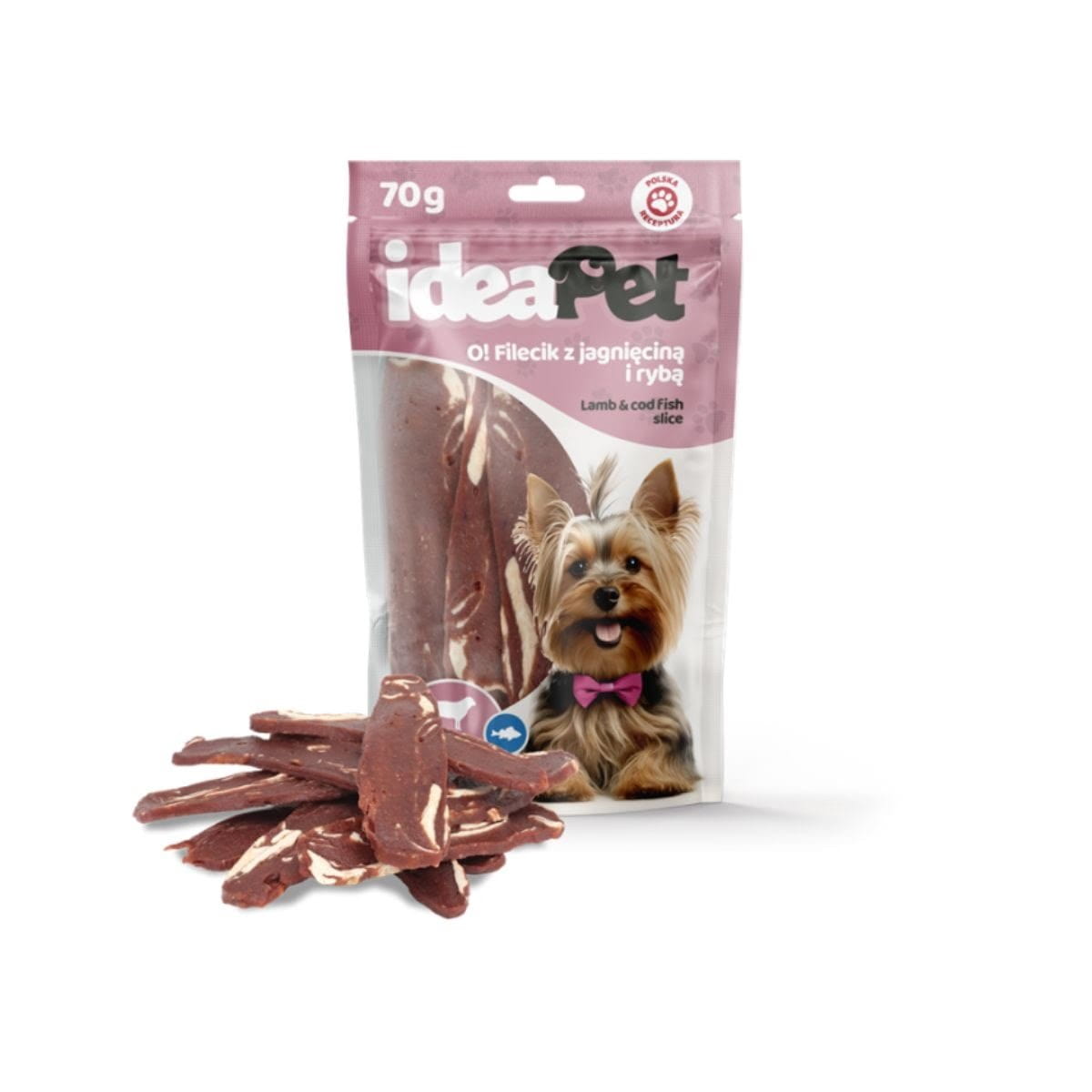 IdeaPet dorsz, jagnięcina 70 g