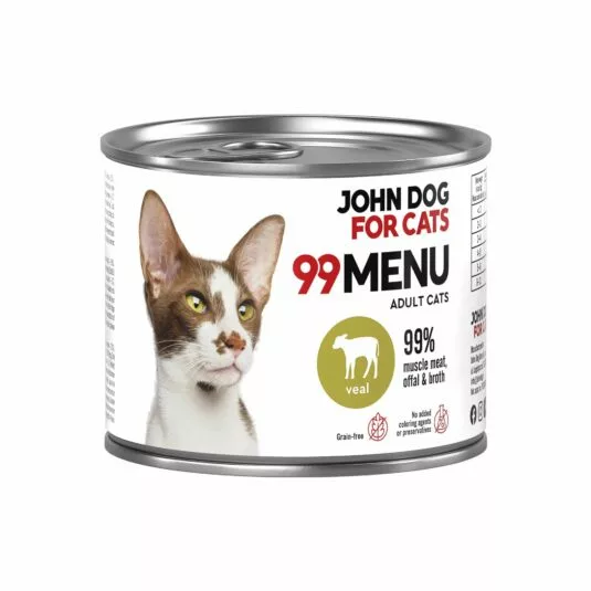 John Dog 99 Menu cielęcina w galaretce adult 200 g × 6