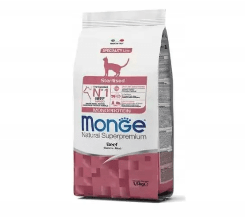 Monge Monoprotein Sterilised wołowina adult 1,5 kg