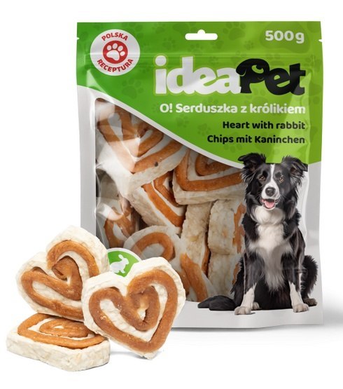 IdeaPet Serduszka królik 500 g