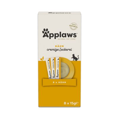 Applaws kurczak kremowy 15 g × 8