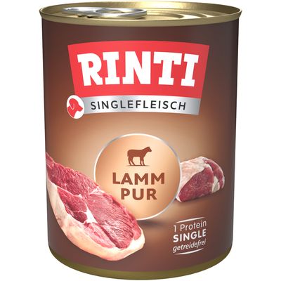 Rinti Singlefleisch jagnięcina adult 800 g × 6