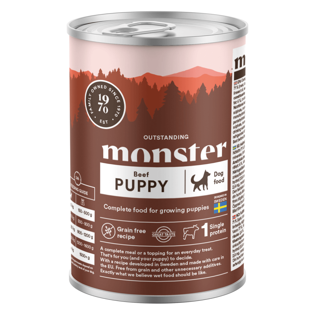 Monster wołowina puppy 400 g