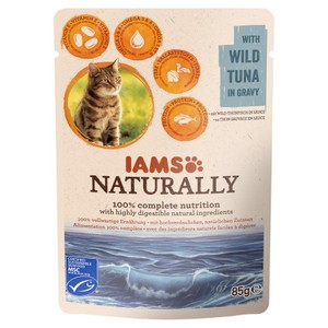 IAMS Naturally tuńczyk w sosie adult 85 g