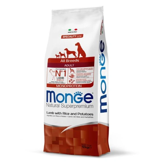 Monge Superpremium jagnięcina adult 12 kg