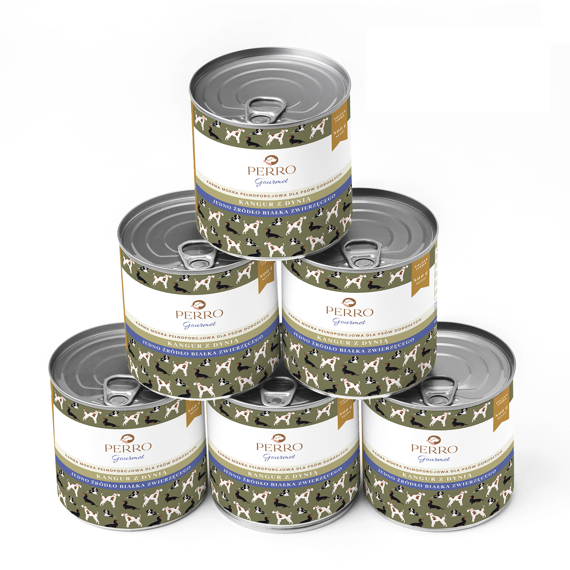 Perro Gourmet kangur 800 g × 6