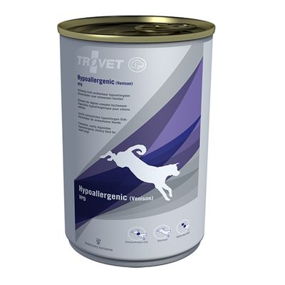 Trovet Hypoallergenic dziczyzna 400 g × 12