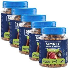 Simply From Nature Smart Bites dzik 130 g × 5