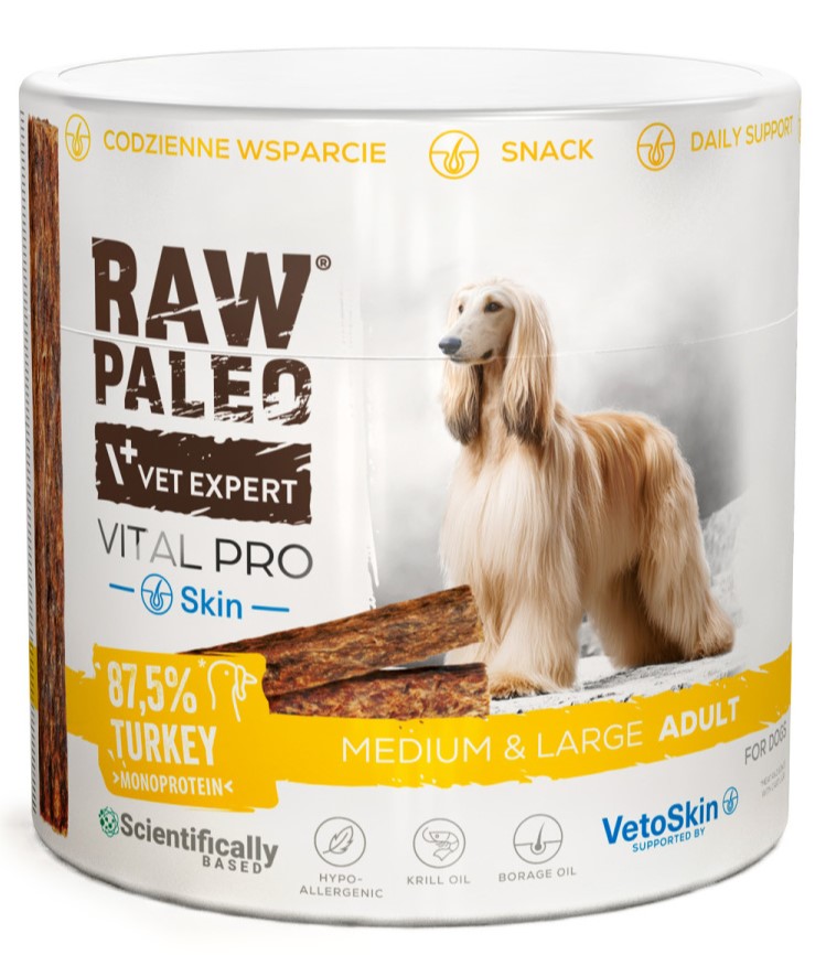 VetExpert Raw Paleo Vital Pro indyk adult, średnie rasy, duże rasy 100 g