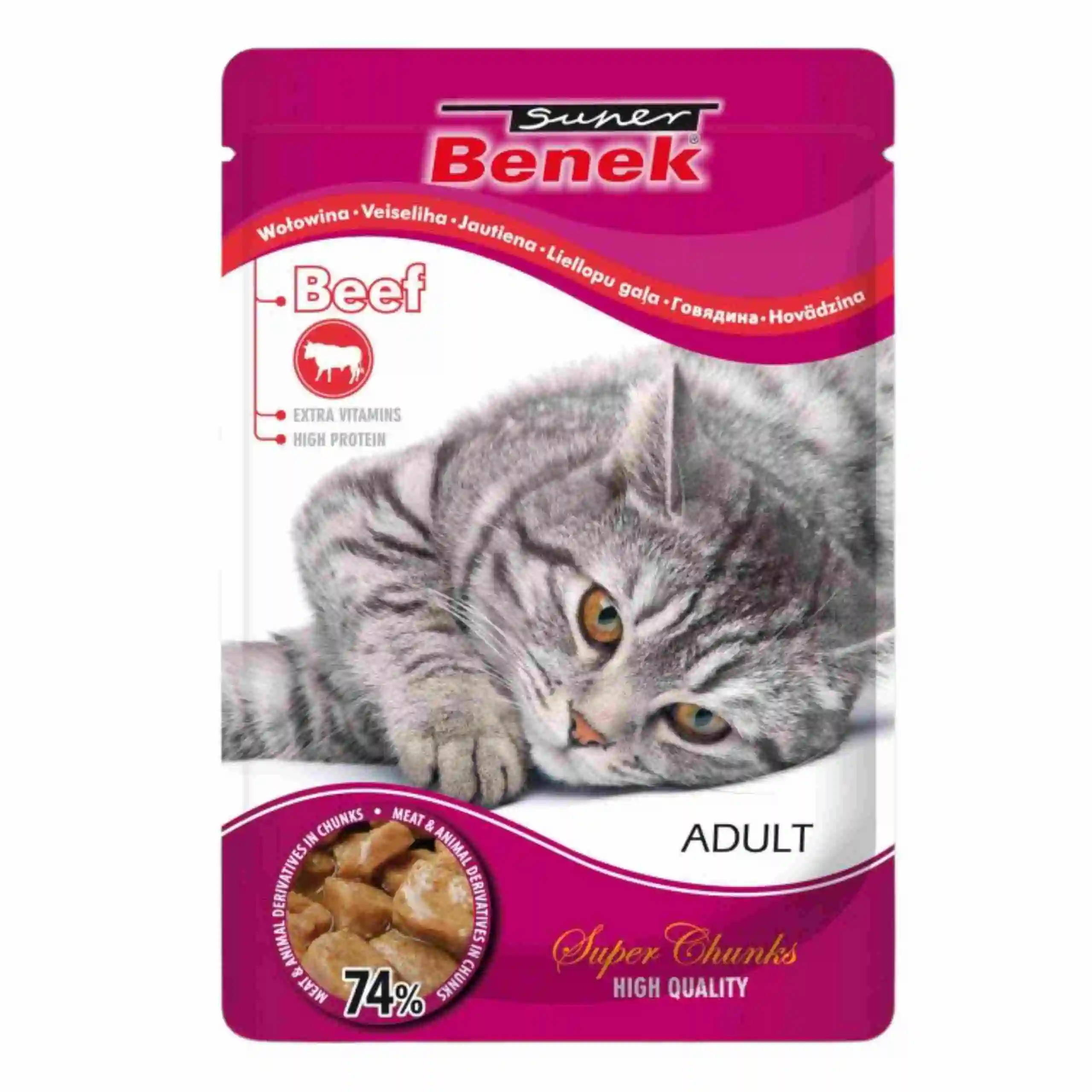 Super Beno wołowina w sosie adult 100 g
