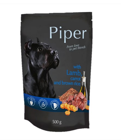 Dolina Noteci Piper jagnięcina z marchewką i ryżem 500 g