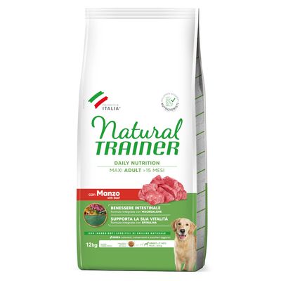 Trainer Natural cielęcina, wołowina adult duże rasy 12 kg