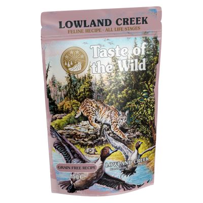 Taste of the Wild Lowland Creek indyk w sosie 85 g × 12