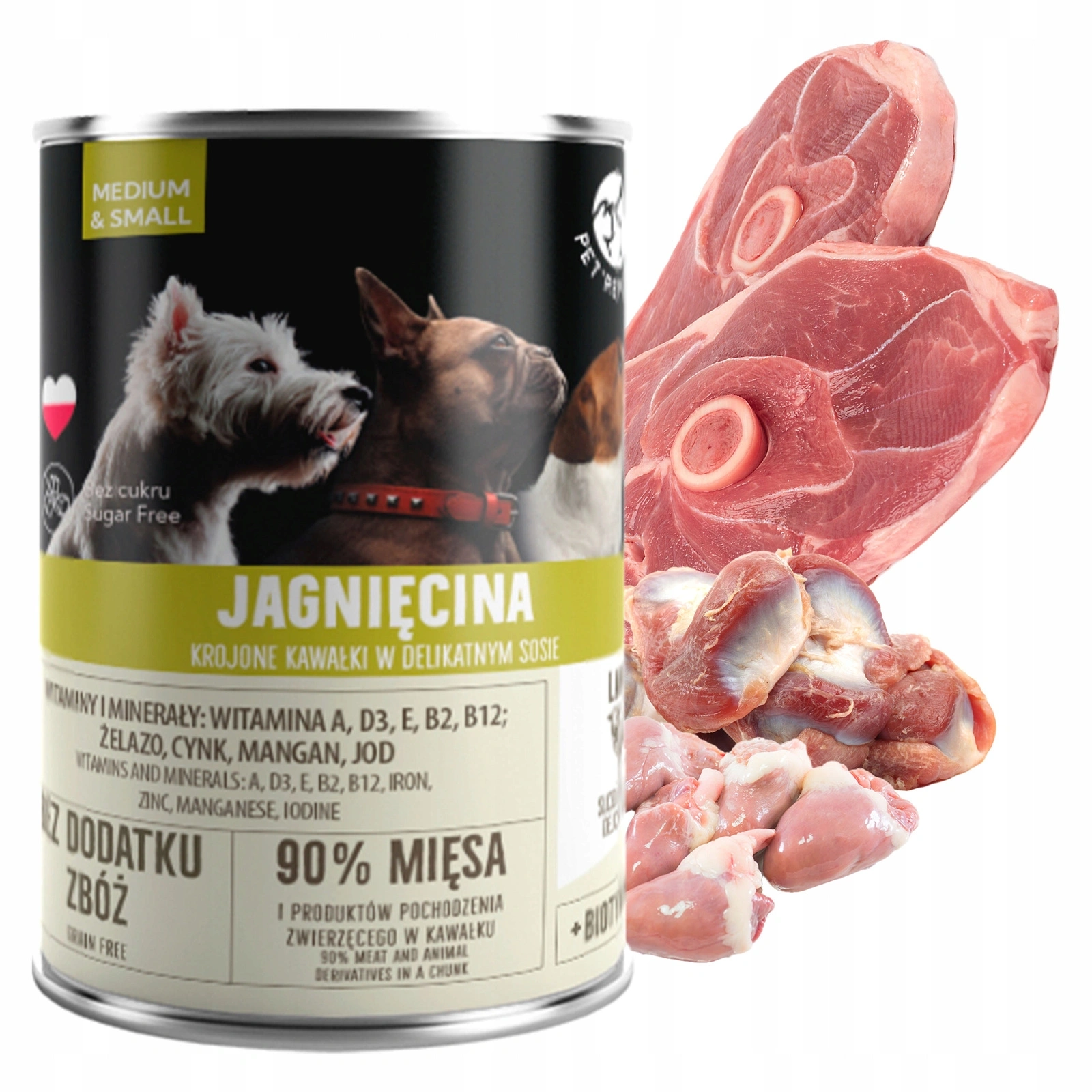 Pet Republic jagnięcina adult 400 g